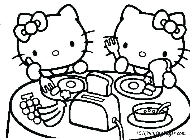 720x532 Hello Kitty Mermaid Coloring Pages Cliptext.co