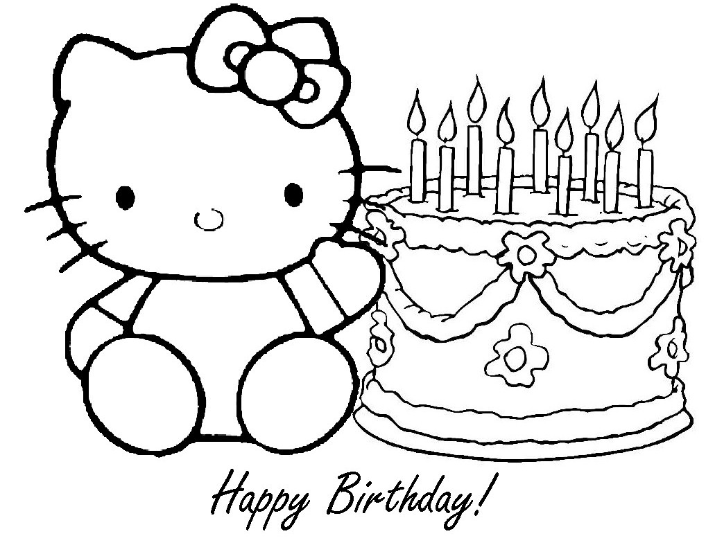 1018x787 Cupcake Coloring Pages Shopkins Free With Hello Kitty Page