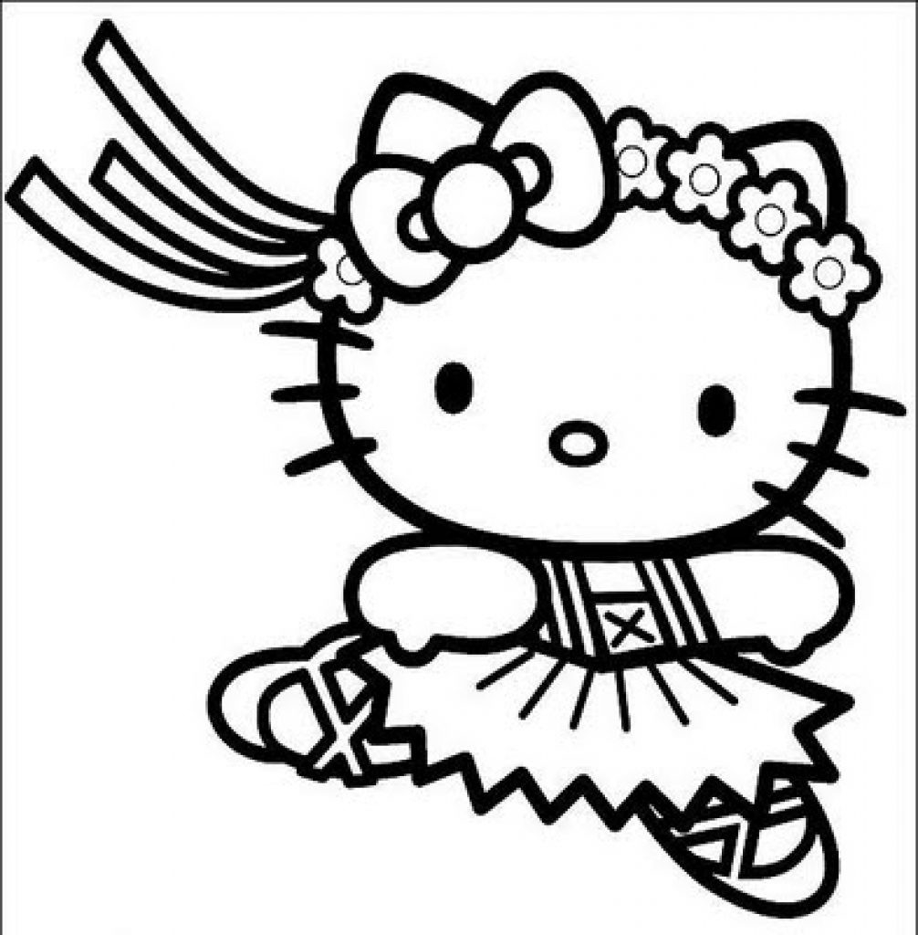 1006x1024 Unique Hello Kitty Princess Coloring Pages Collection Printable