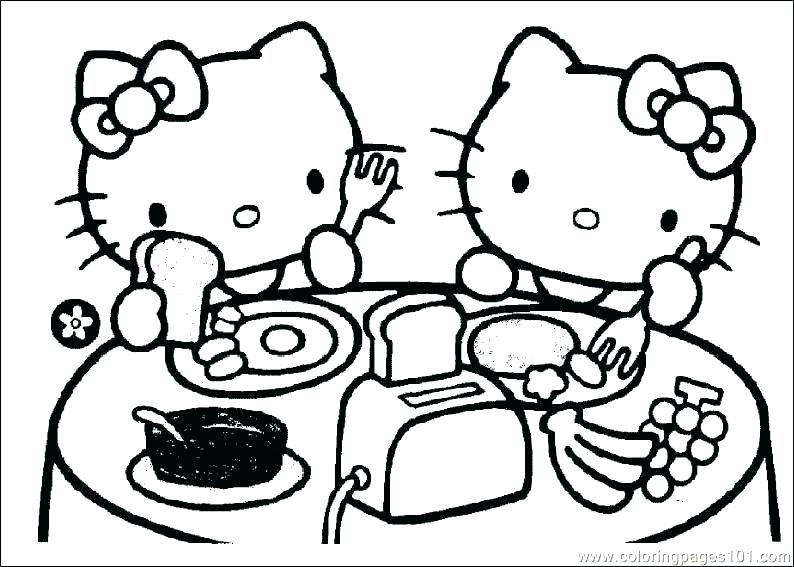 794x567 Hello Kitty Printable Coloring Page Coloring Pages For Hello Kitty