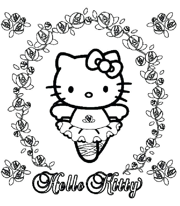 700x800 Hello Kitty Pictures To Color Coloring Page Hello Kitty Download