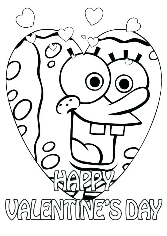 550x778 Valentine Color Sheets Free