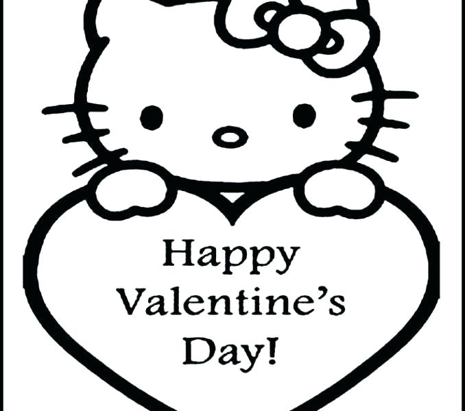 678x600 Free Hello Kitty Valentine Coloring Pages Jgheraghty.site