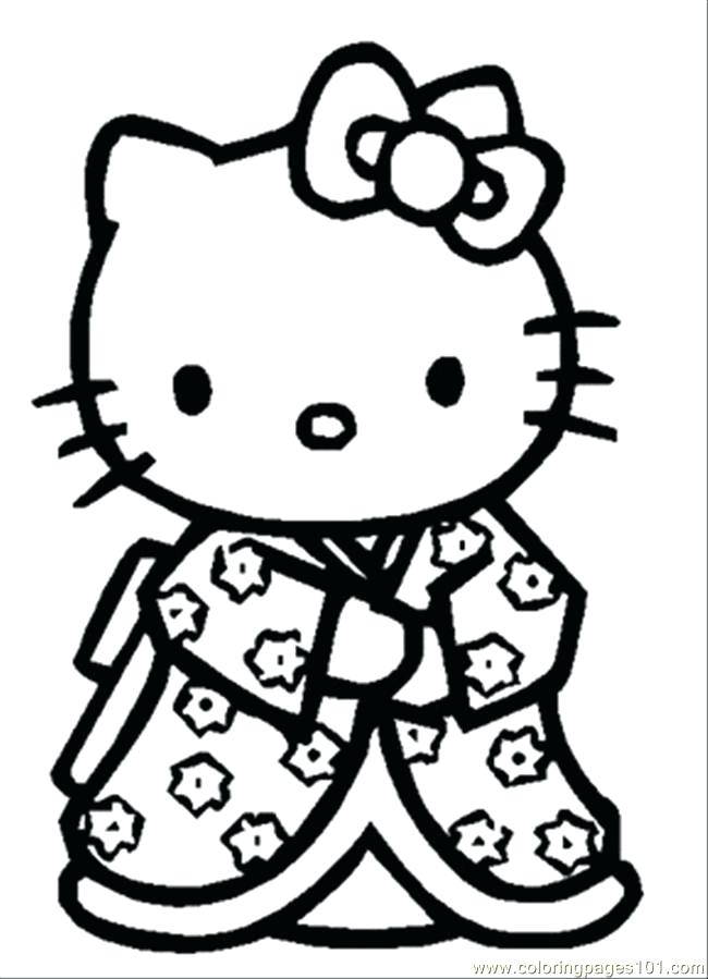 650x899 Hello Kitty Valentines Day Coloring Pages 2369106