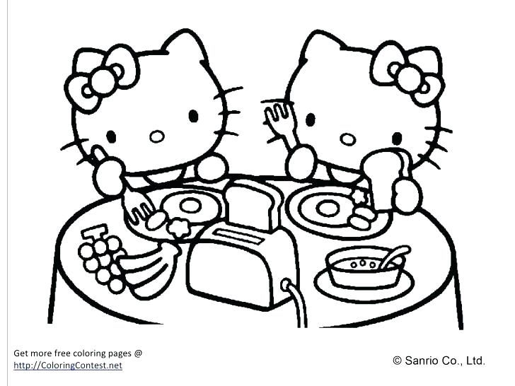 728x546 Free Coloring Pages Hello Kitty Hello Kitty Color Book Together