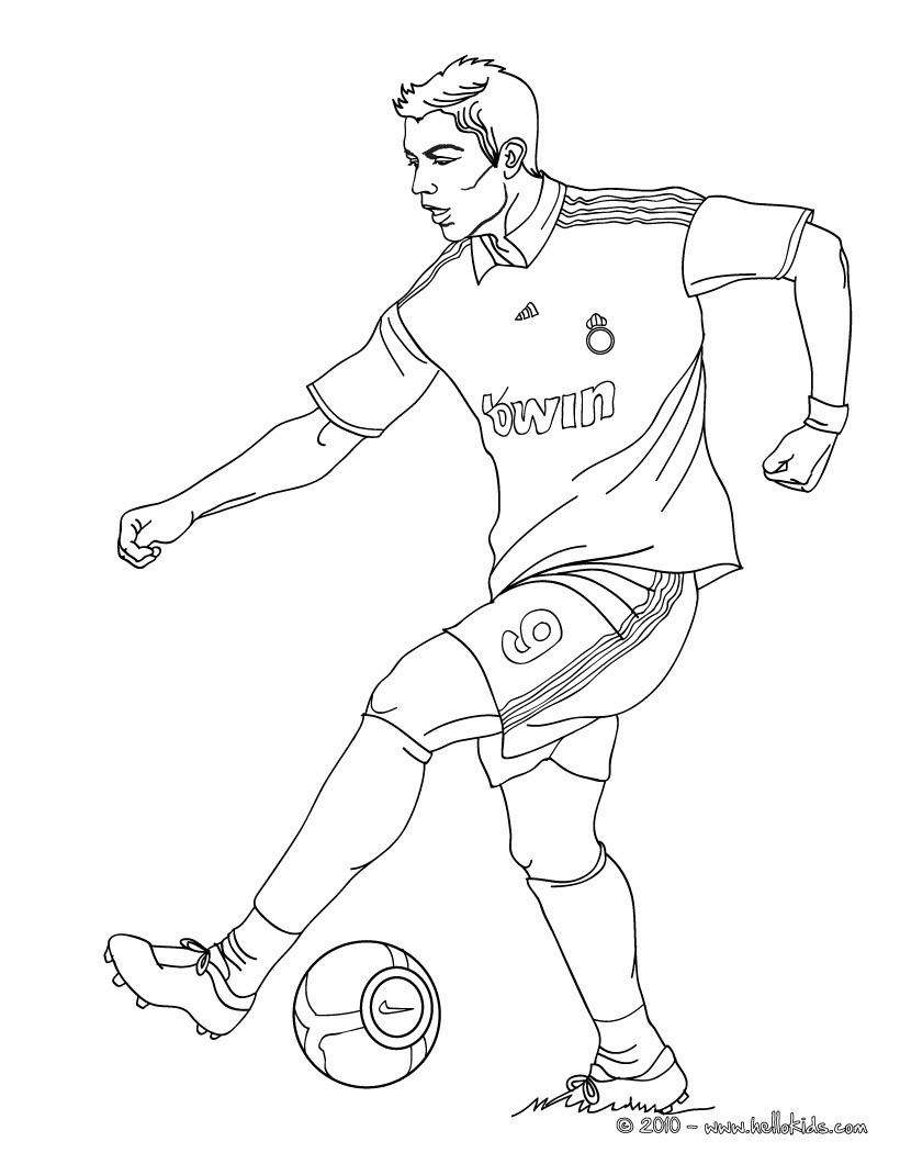 820x1060 Mesmerizing Soccer Coloring Pages Pel Playing Hellokids Com