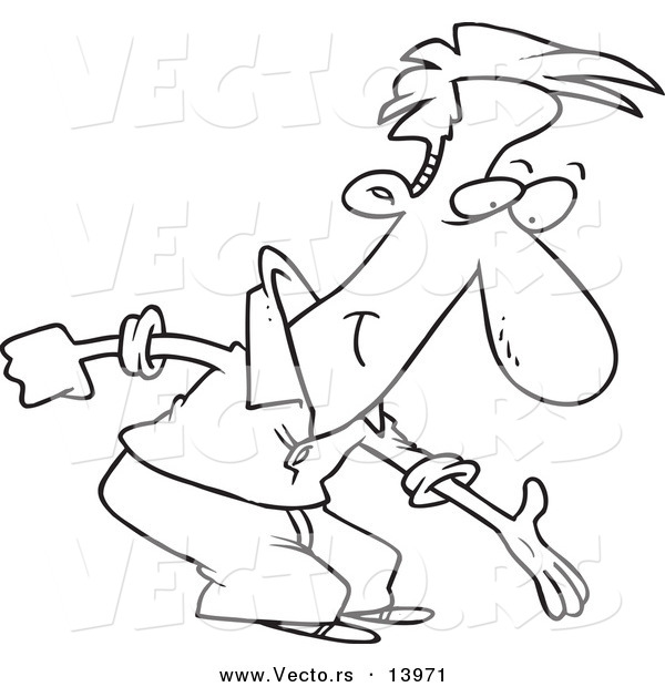 600x620 Vector Of A Cartoon Volunteer Giving A Helping Hand