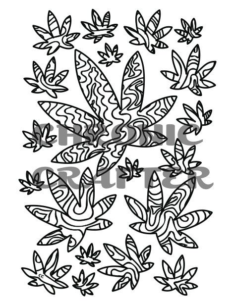 Hemp Coloring Pages