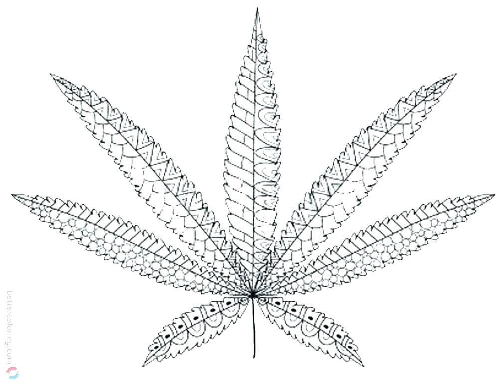 1000x780 Hemp Coloring Pages For Adults Marijuana Coloring Pages Free Pot