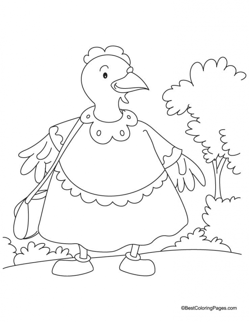 792x1024 Imagination Little Red Hen Coloring Page Draw Pages On Sheets