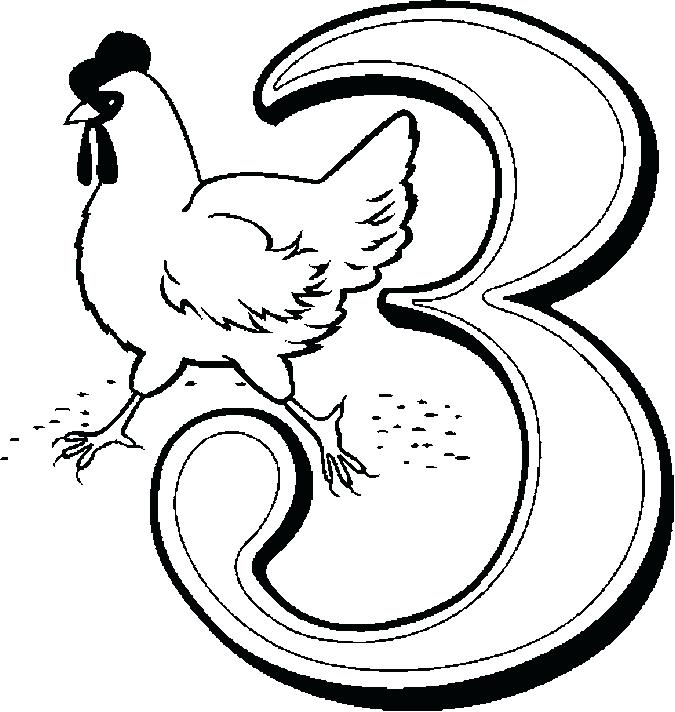 675x712 Hen Coloring Page French Hens Coloring Page Free Printable Little