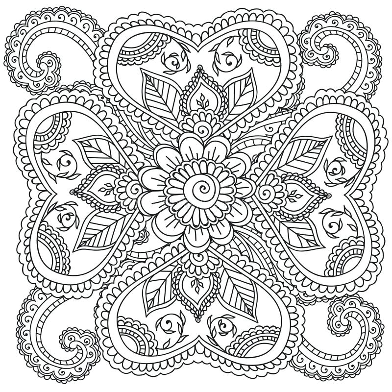 800x800 Henna Coloring Pages Download Coloring Pages For Adults Henna
