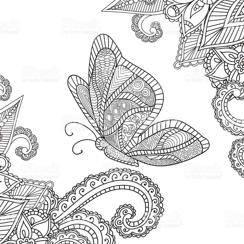 1024x1024 Printable Coloring Pages For Adultshenna Mehndi Doodles Abstract