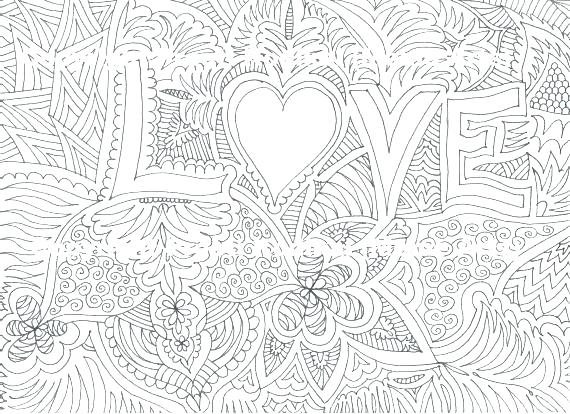 570x414 Printable Abstract Coloring Pages Abstract Printable Coloring