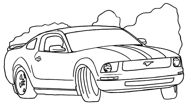600x336 Ford Mustang Gt Fastback 1968 Coloring Pages Best Place To Color