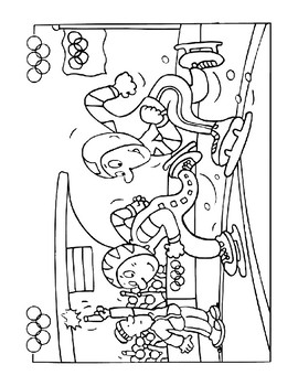 270x350 2018 Winter Olympics, Coloring Bundle, 35 Pages, Winter Olympics
