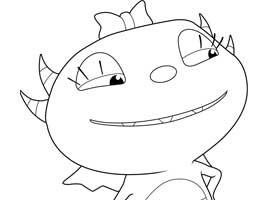 Henry Hugglemonster Coloring Pages