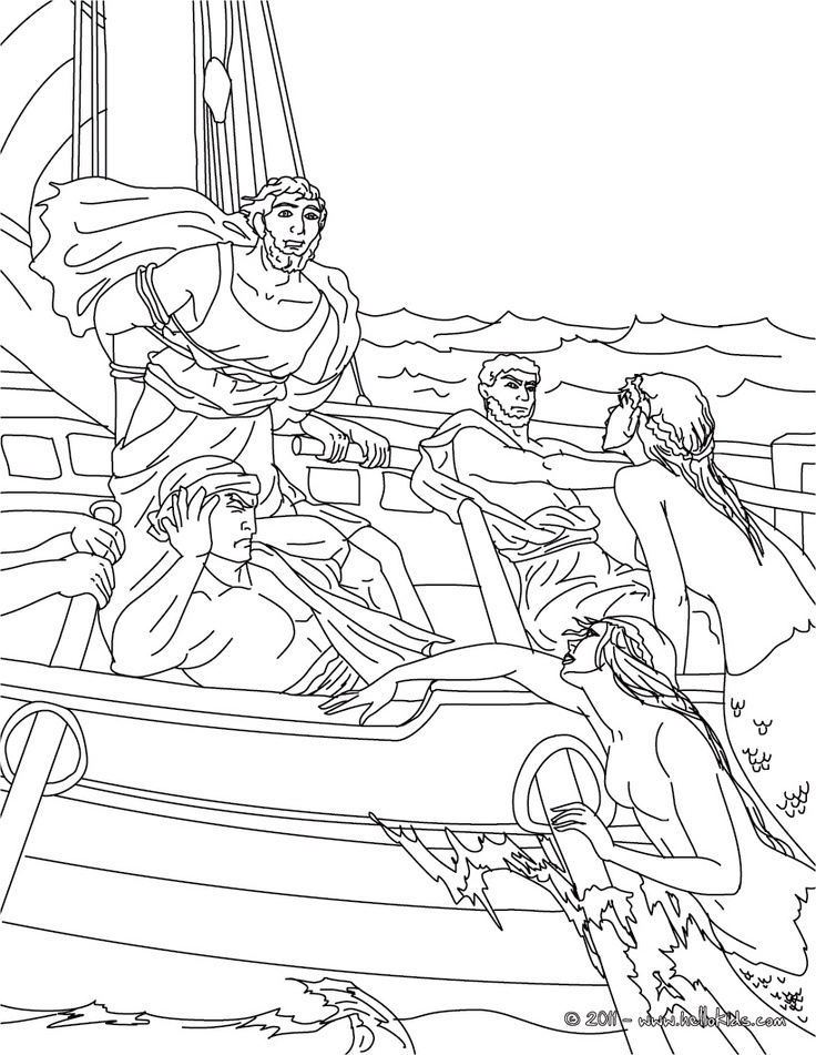 736x951 Greek Mythology Coloring Pages