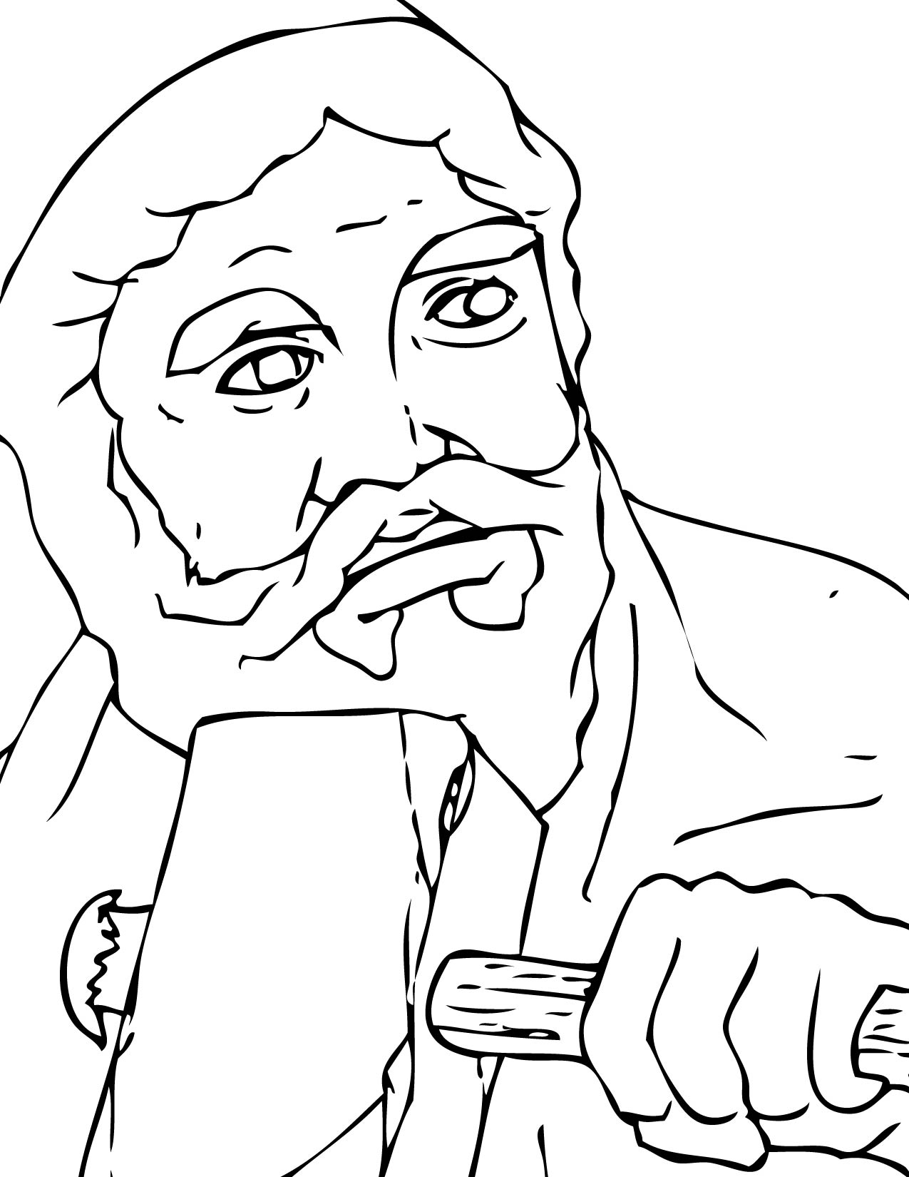 1275x1650 Hephaestus Coloring Page