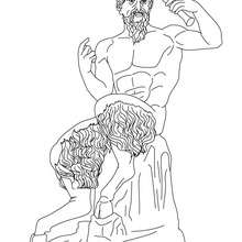 220x220 Hephaestus The Greek God Of Fire Coloring Pages
