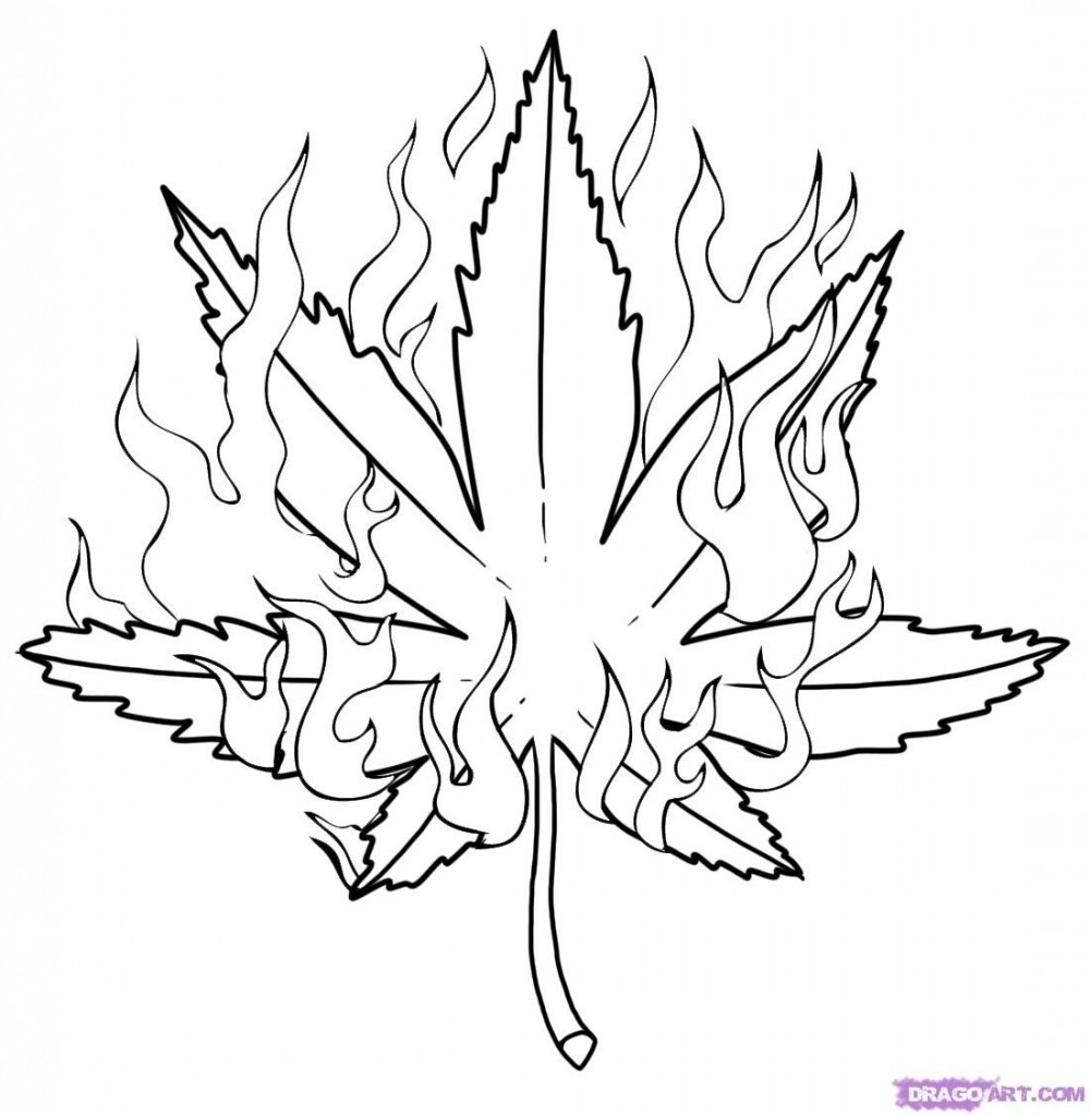 1000x1024 Cannabis Coloring Pages Collection Coloring For Kids 2018