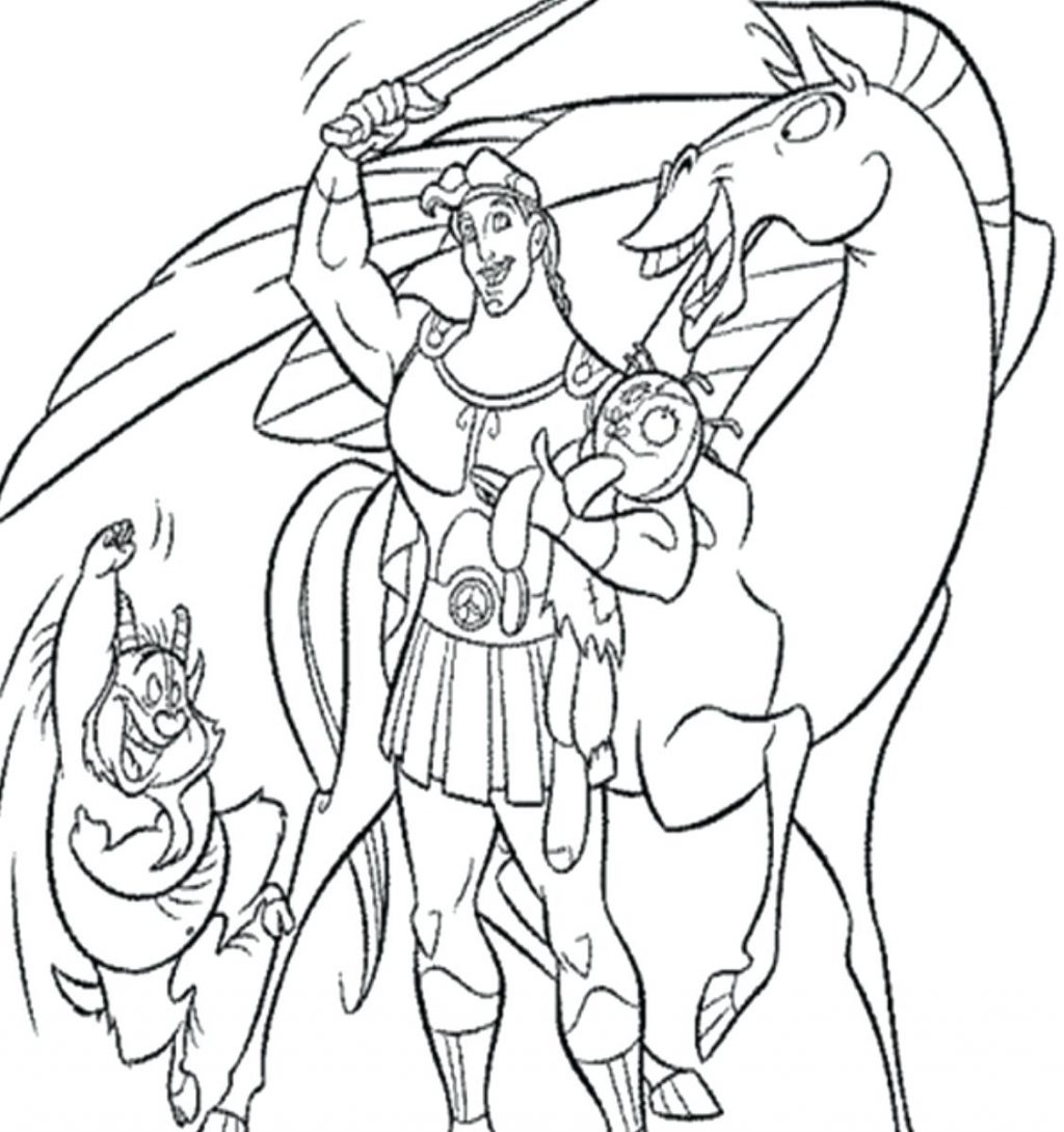 1024x1090 Cool Coloring Pages Hercules Coloring Pages And Young Strong Page