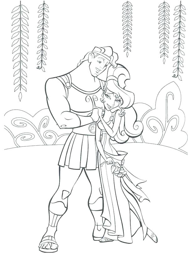 600x834 Hercules Coloring Pages