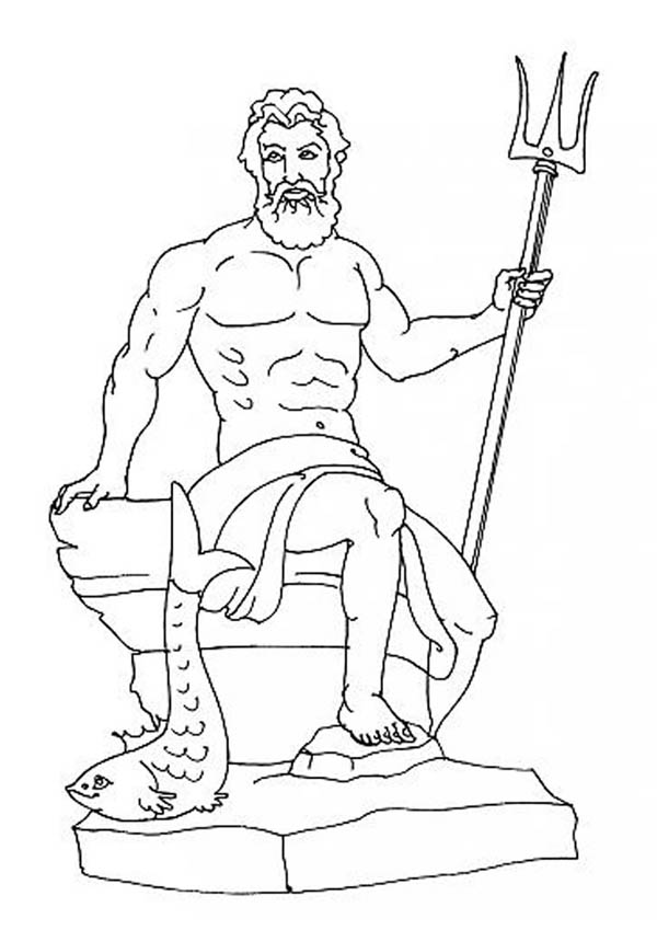 Hermes Coloring Page