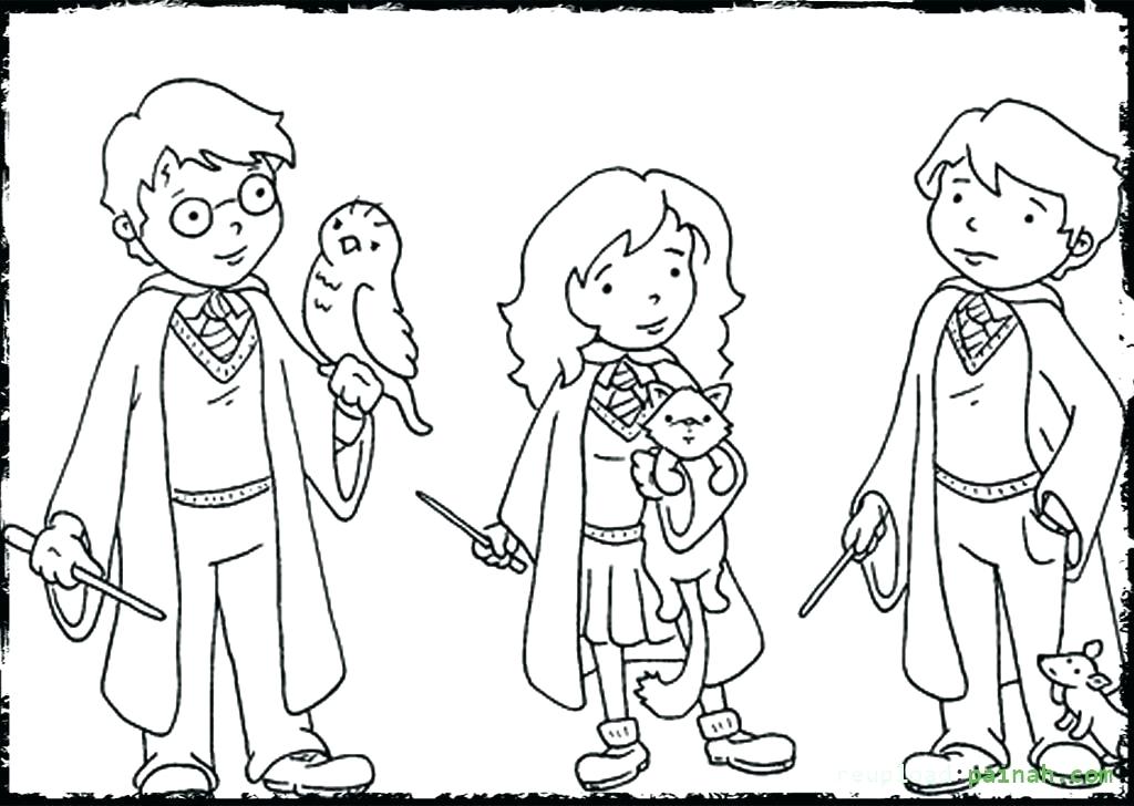 1024x728 Hermione Coloring Pages Harry Potter Color Pages Coloring Hermione