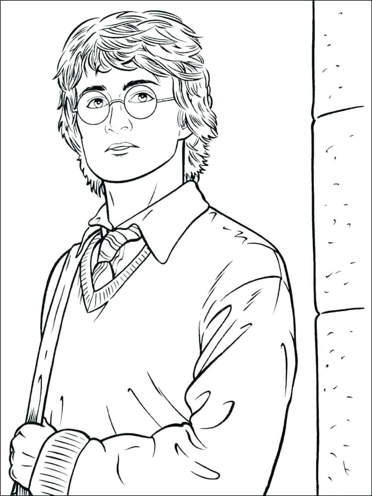 750x1000 Hermione Granger Coloring Pages Free Harry Potter Sheets To Print