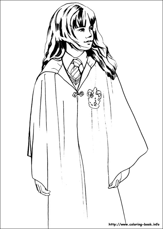567x794 Harry Potter And The Chamber Of Secrets (1998). Coloring Page