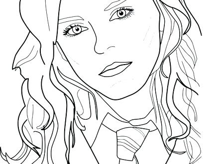 440x330 Hermione Granger Coloring Pages Coloring Page Hermione Granger