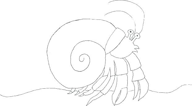 621x343 Coloring Hermit Crab Coloring Page Pages Free Printable Undersea