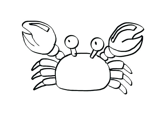 667x500 Crab Coloring Page Hermit Crab Shell Coloring Page Crab Coloring