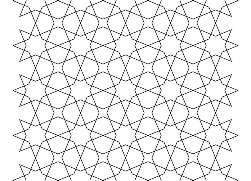 879x635 Hexagon Coloring Page Hexagon Coloring Page Coloring Pages Shapes