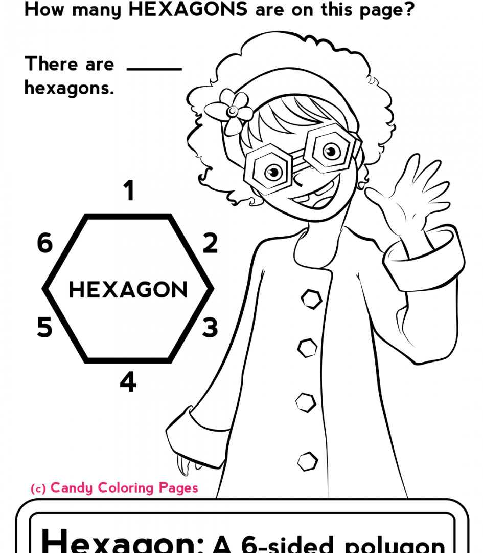 945x1080 Amazing Hexagon Coloring Page Elaboration Pages Of And Acpra