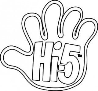 321x300 Hi 5 Coloring @ Just Coloring
