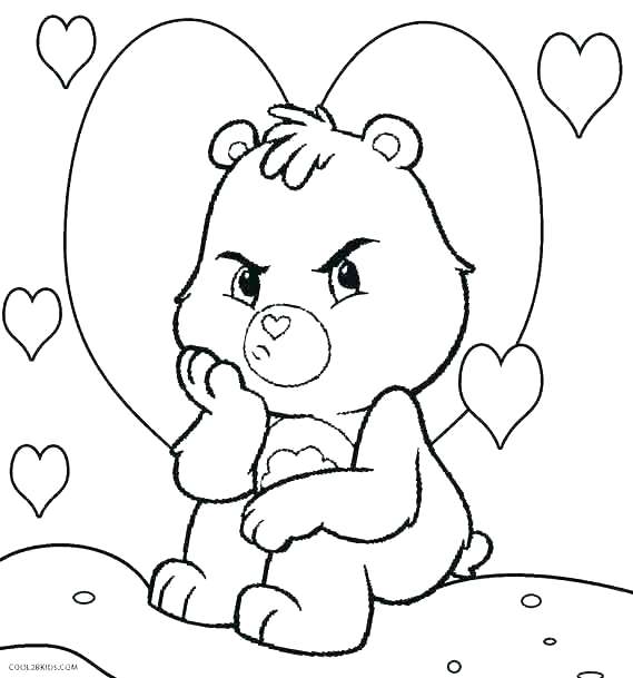 569x609 Free Printable Hibernating Bear Coloring Pages Hibernating Bear