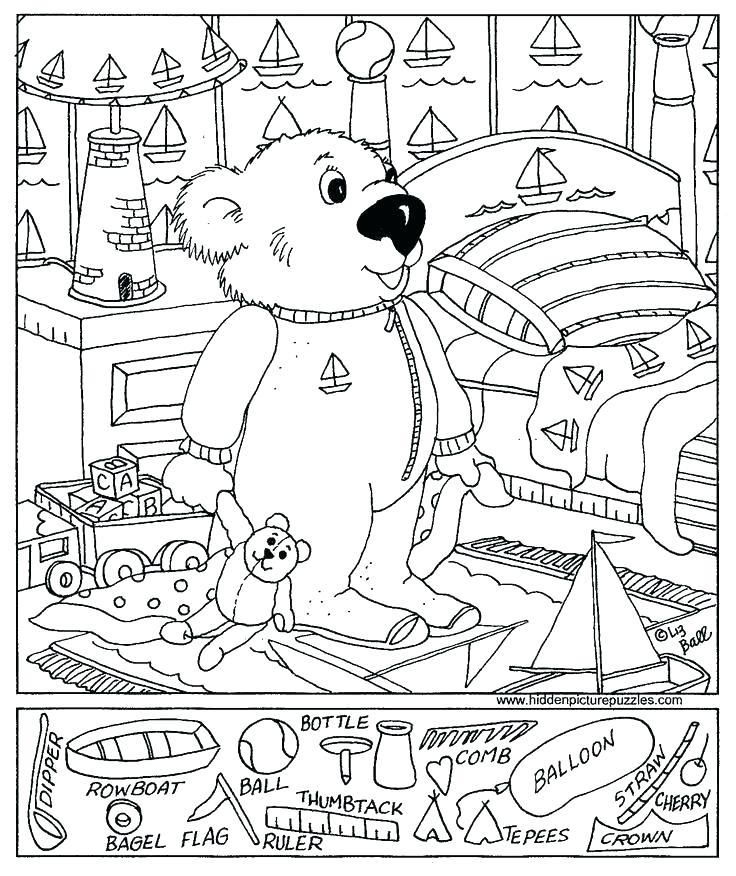 736x876 Hidden Picture Coloring Pages Hidden Pictures Coloring Pages