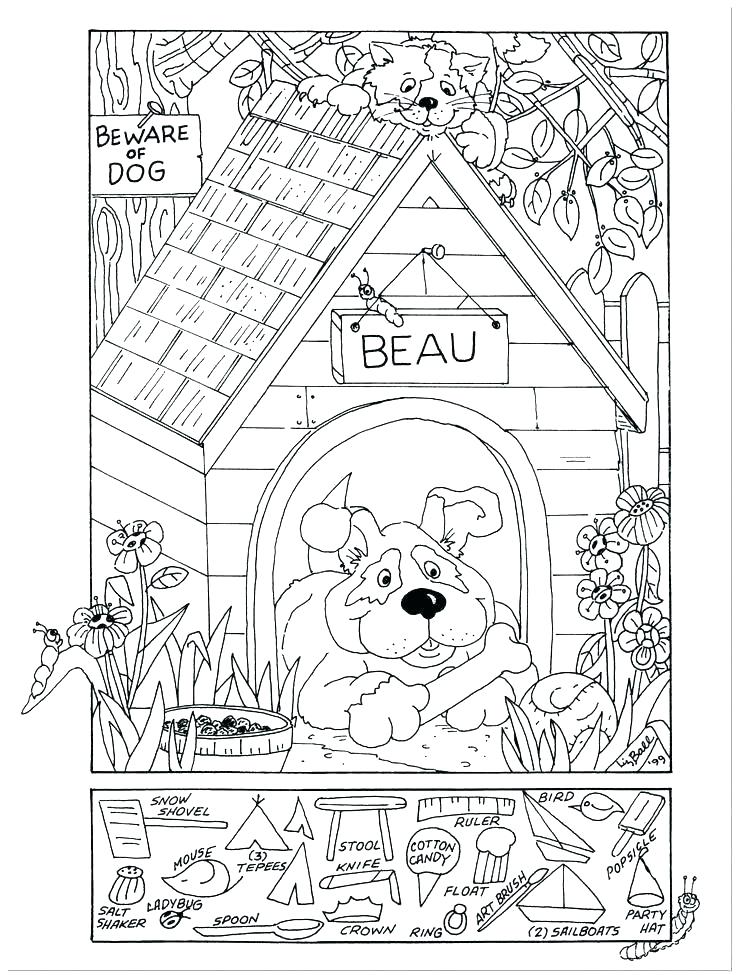 736x975 Printable Highlights Printable Hidden Picture Puzzles Coloring