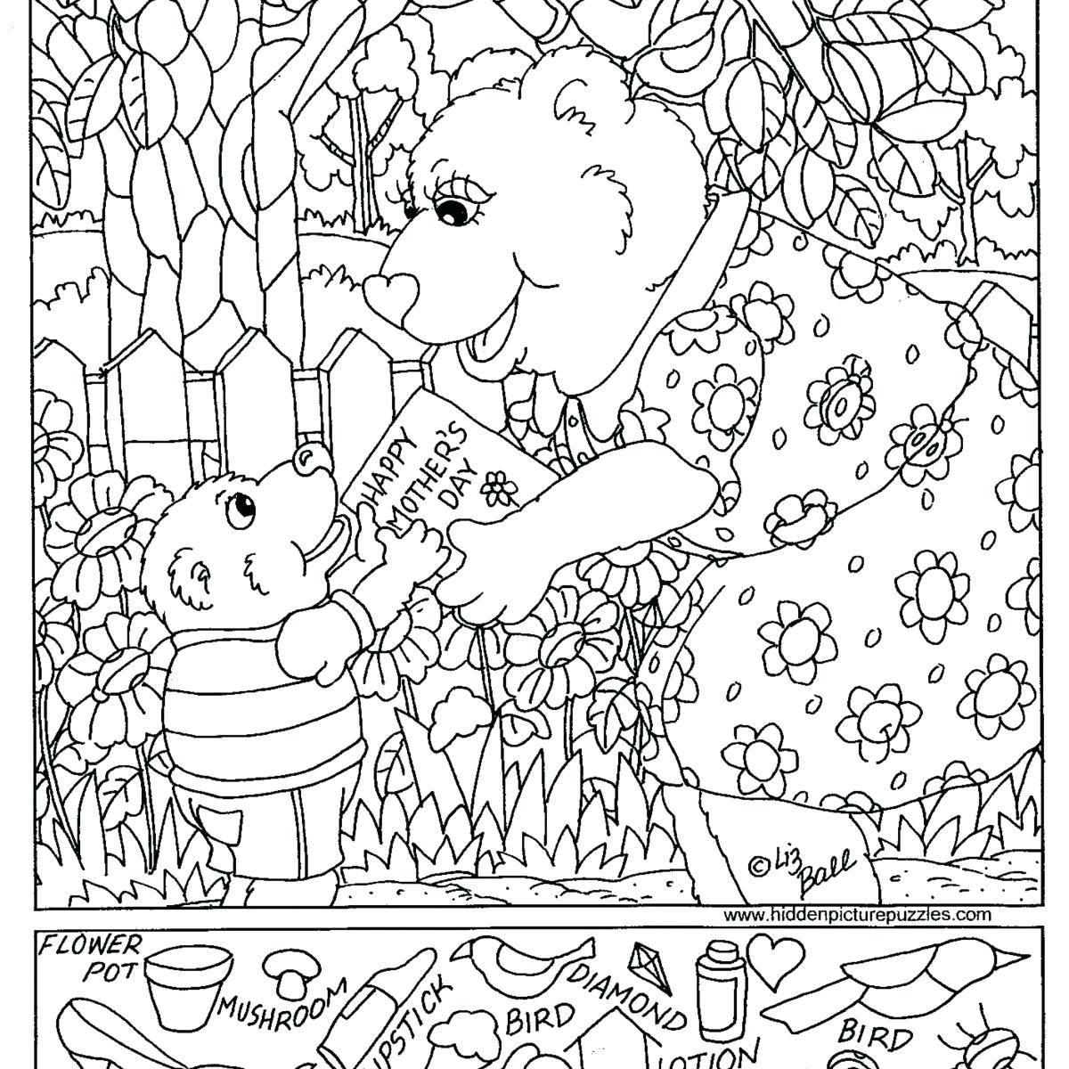 1200x1200 Printable Highlights Printable Hidden Picture Puzzles Pictures