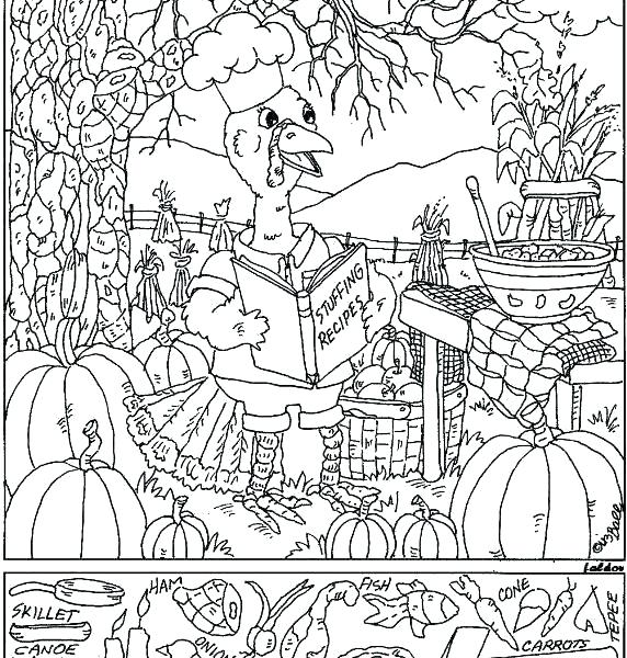 572x600 Coloring Pages Hidden Objects Find The Printable Object Pictures