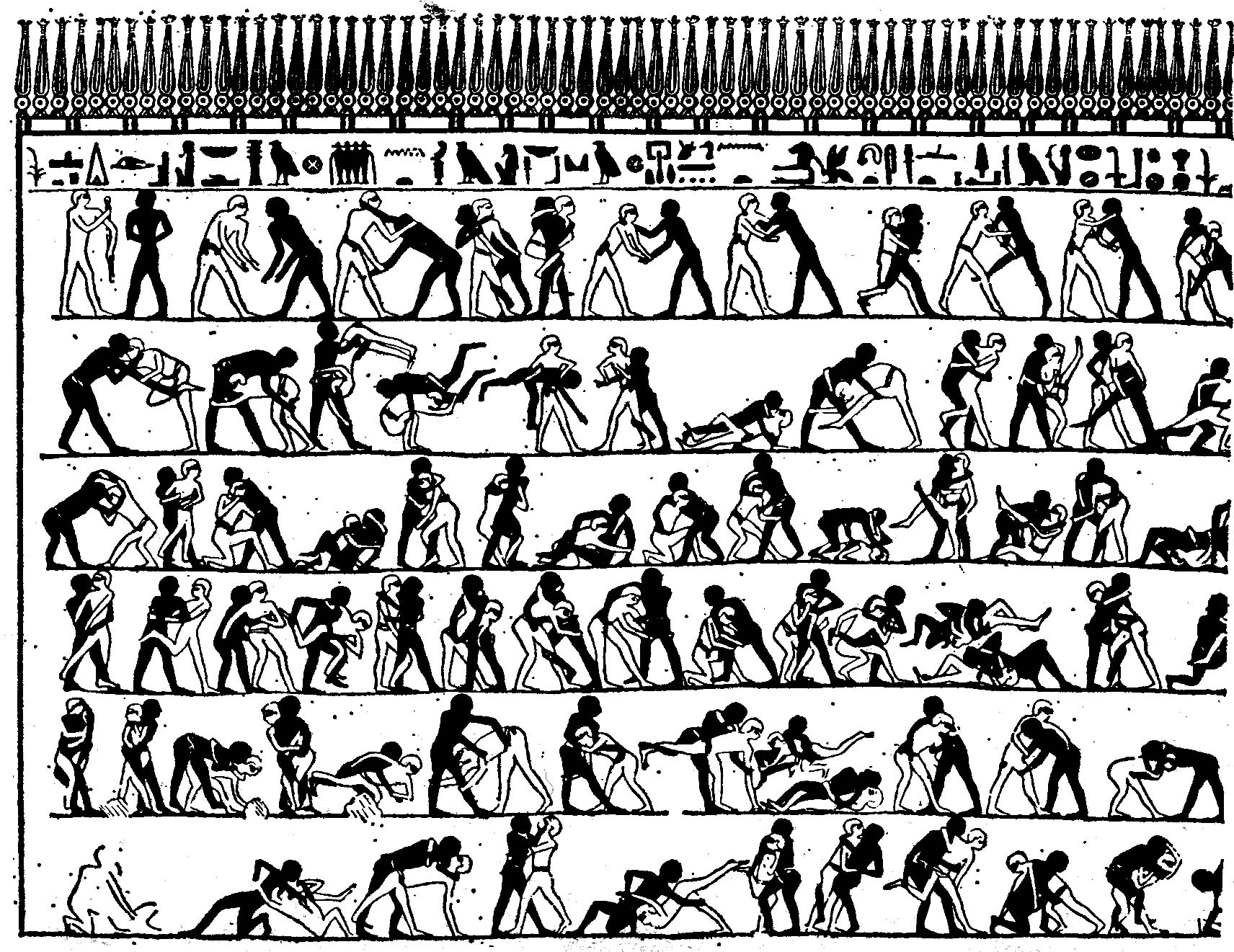 1712x1321 Egypt Wrestling