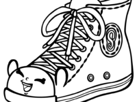 200x150 High Heel Shopkins Coloring Page Printable 3