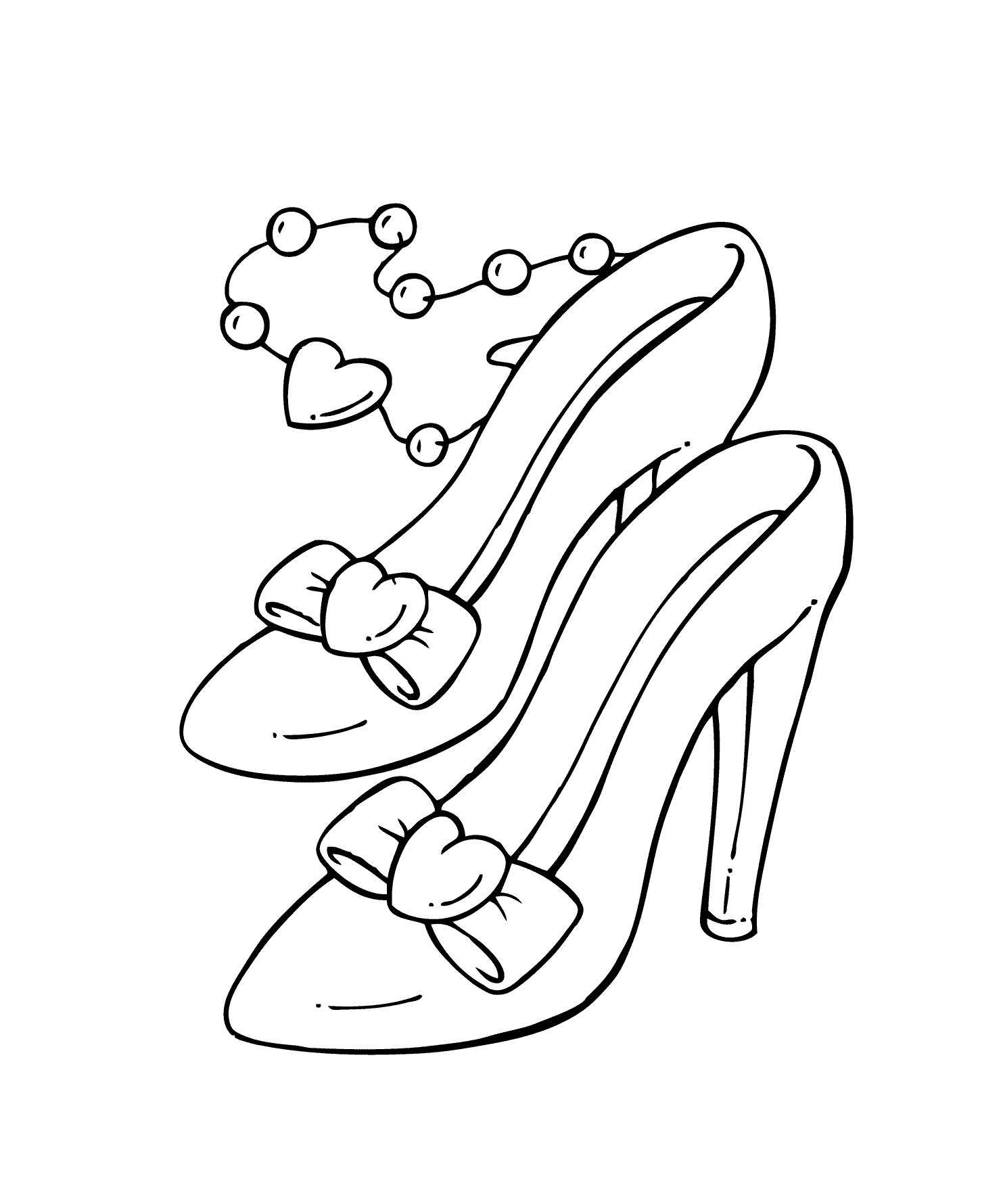1483x1780 High Heels Coloring Pages Printable Coloring For Kids 2018
