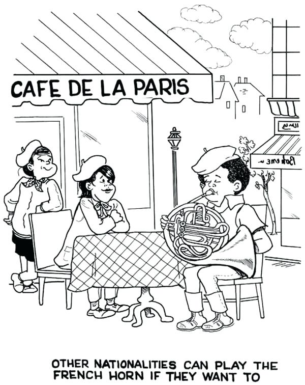 600x756 French Coloring French Coloring Pages Printable French Fries