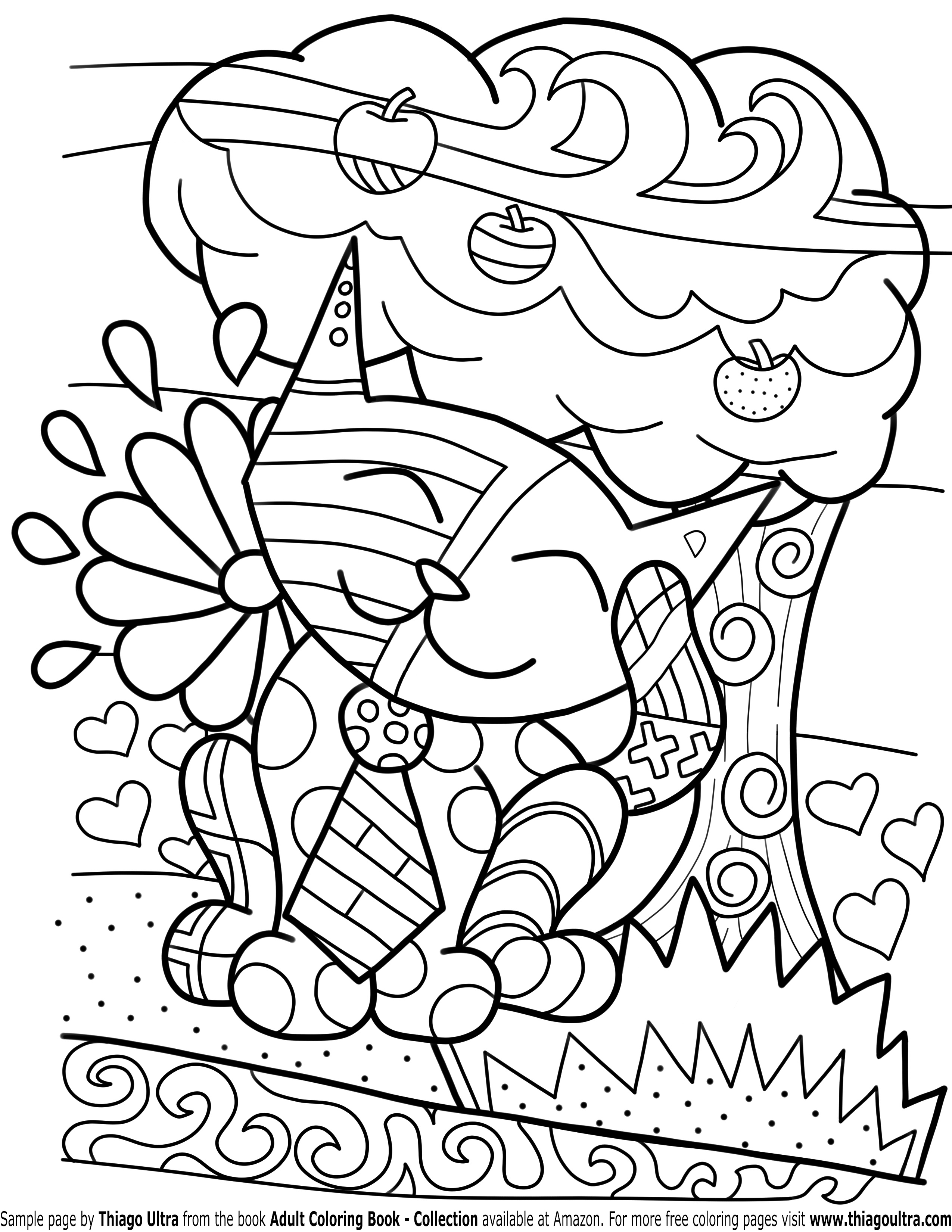2550x3300 Innovative High Resolution Adult Coloring Page