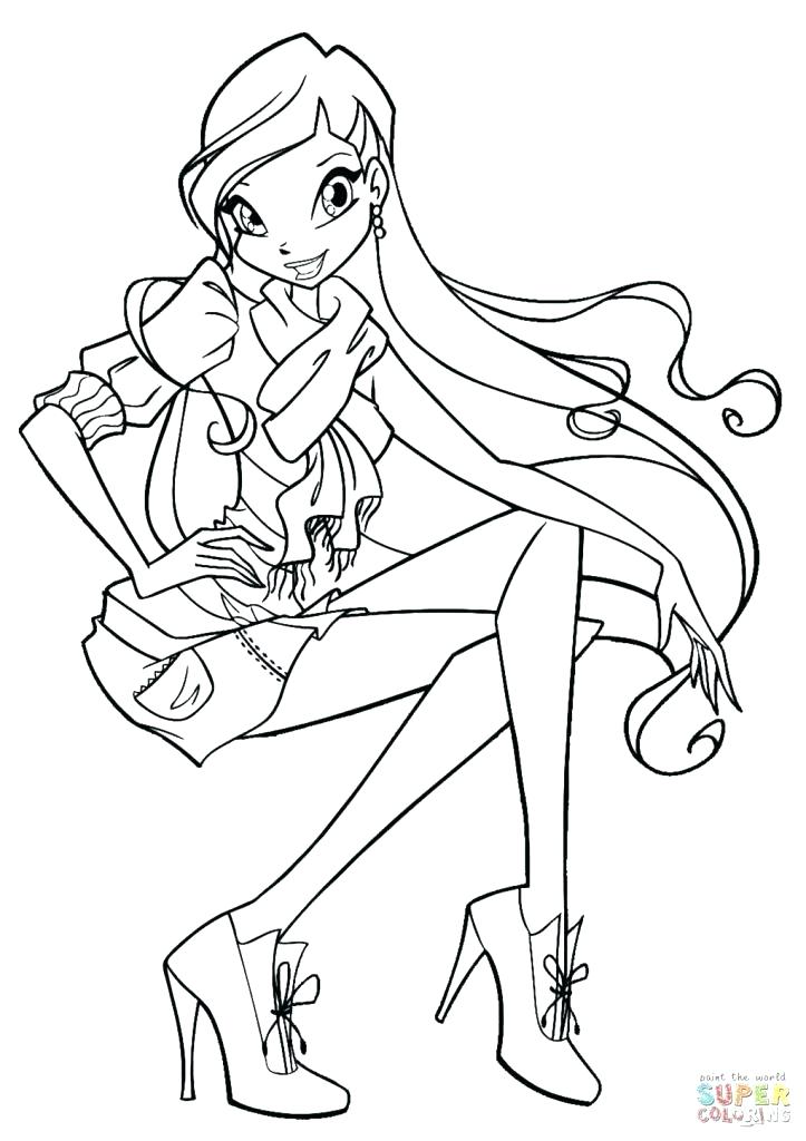 723x1024 Winx Coloring Pictures Coloring Pages High Definition Coloring