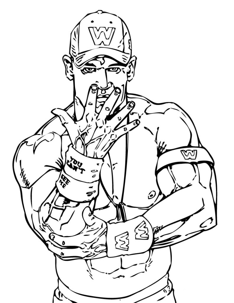792x1024 Wwe Printable Coloring Pages Wwe Coloring Pages Free