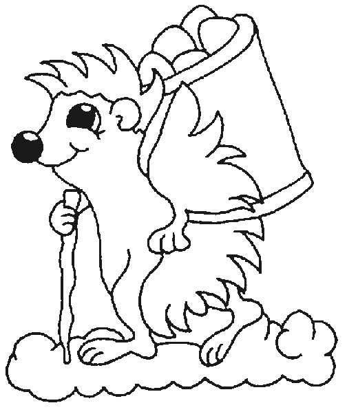 504x602 Kids N 32 Coloring Pages Of Hedgehogs
